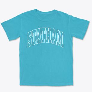 Statham Georgia Trendy Block Premium Heavyweight T-shirt