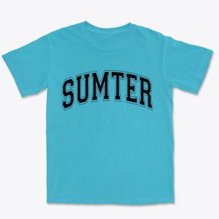 Sumter South Carolina Varsity Premium Heavyweight T-shirt