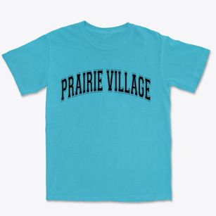 Prairie Village Kansas Varsity Premium Heavyweight T-shirt
