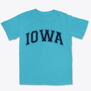 Iowa Louisiana Varsity Premium Heavyweight T-shirt