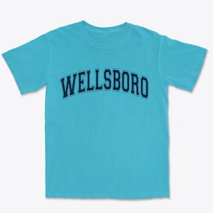 Wellsboro Pennsylvania Varsity Premium Heavyweight T-shirt