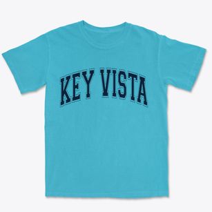 Key Vista Florida Varsity Premium Heavyweight T-shirt