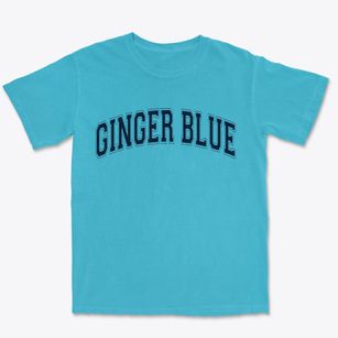 Ginger Blue Missouri Varsity Premium Heavyweight T-shirt