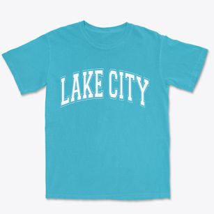 Lake City Arkansas Varsity Premium Heavyweight T-shirt