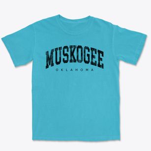 Muskogee Oklahoma Urban Vibe Premium Heavyweight T-shirt