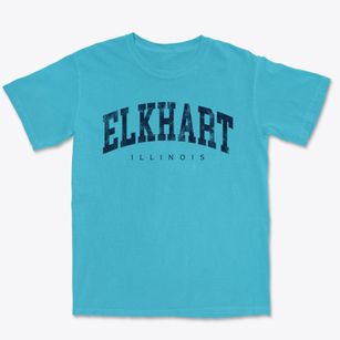 Elkhart Illinois Urban Vibe Premium Heavyweight T-shirt