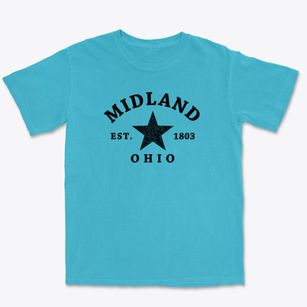 Midland Ohio Star Premium Heavyweight T-shirt
