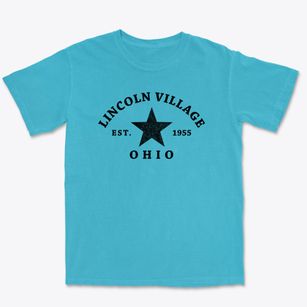 Lincoln Village Ohio Star Premium Heavyweight T-shirt