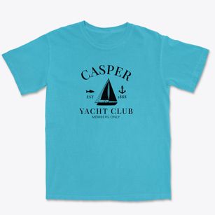 Casper Wyoming Yacht Club Premium Heavyweight T-shirt