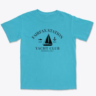 Fairfax Station Virginia Yacht Club Premium Heavyweight T-shirt