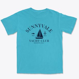Sunnyvale California Yacht Club Premium Heavyweight T-shirt