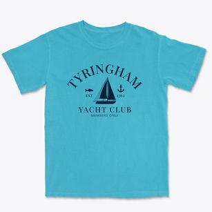 Tyringham Massachusetts Yacht Club Premium Heavyweight T-shirt