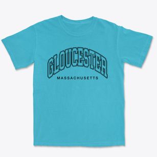 Gloucester Massachusetts Inline Premium Heavyweight T-shirt