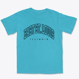 East St. Louis Illinois Inline Premium Heavyweight T-shirt