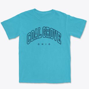 Coal Grove Ohio Inline Premium Heavyweight T-shirt