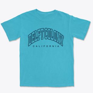 Delft Colony California Inline Premium Heavyweight T-shirt