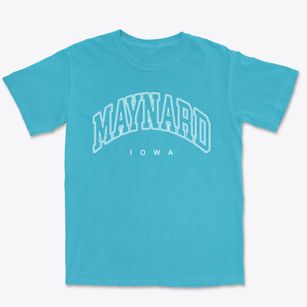 Maynard Iowa Inline Premium Heavyweight T-shirt