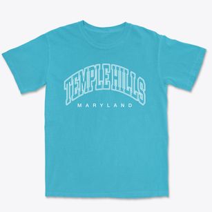 Temple Hills Maryland Inline Premium Heavyweight T-shirt