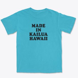 Kailua Hawaii Classic 70s Premium Heavyweight T-shirt