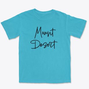 Mount Desert Maine Freestyle Premium Heavyweight T-shirt