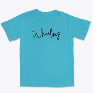 Wheeling West Virginia Freestyle Premium Heavyweight T-shirt
