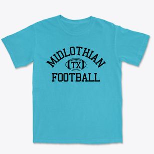 Midlothian Texas Football Premium Heavyweight T-shirt