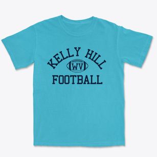 Kelly Hill West Virginia Football Premium Heavyweight T-shirt