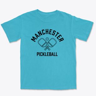 Manchester Connecticut Pickleball Premium Heavyweight T-shirt