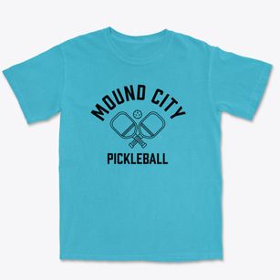 Mound City Mississippi Pickleball Premium Heavyweight T-shirt