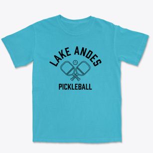 Lake Andes South Dakota Pickleball Premium Heavyweight T-shirt