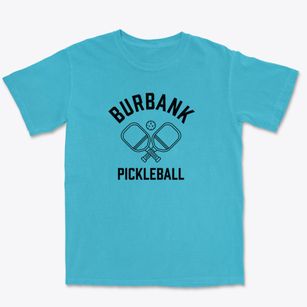 Burbank California Pickleball Premium Heavyweight T-shirt