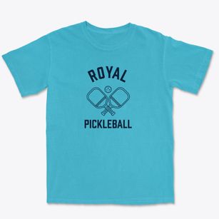 Royal West Virginia Pickleball Premium Heavyweight T-shirt