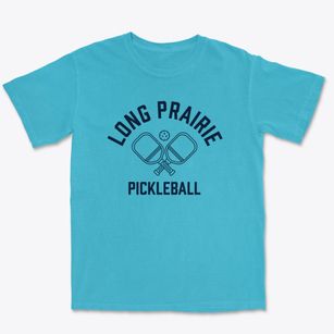 Long Prairie Minnesota Pickleball Premium Heavyweight T-shirt