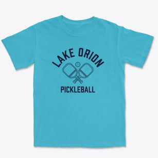 Lake Orion Michigan Pickleball Premium Heavyweight T-shirt