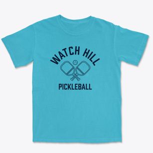 Watch Hill Rhode Island Pickleball Premium Heavyweight T-shirt