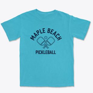 Maple Beach New York Pickleball Premium Heavyweight T-shirt