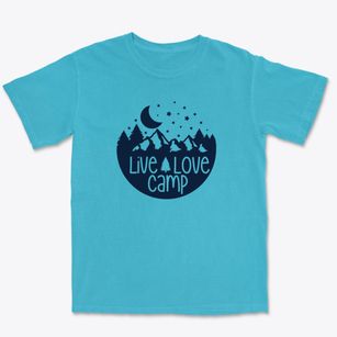   Live Love Camp Premium Heavyweight T-shirt