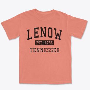 Lenow Tennessee Classic Established Premium Heavyweight T-shirt