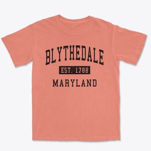 Blythedale Maryland Classic Established Premium Heavyweight T-shirt