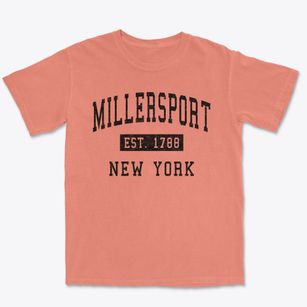 Millersport New York Classic Established Premium Heavyweight T-shirt