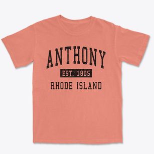 Anthony Rhode Island Classic Established Premium Heavyweight T-shirt