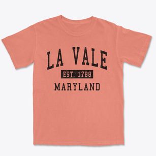 La Vale Maryland Classic Established Premium Heavyweight T-shirt
