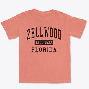 Zellwood Florida Classic Established Premium Heavyweight T-shirt