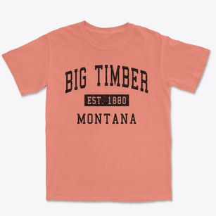 Big Timber Montana Classic Established Premium Heavyweight T-shirt