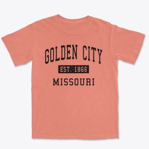 Golden City Missouri Classic Established Premium Heavyweight T-shirt