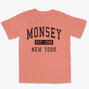 Monsey New York Classic Established Premium Heavyweight T-shirt