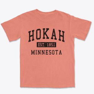 Hokah Minnesota Classic Established Premium Heavyweight T-shirt