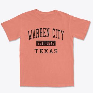 Warren City Texas Classic Established Premium Heavyweight T-shirt