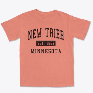 New Trier Minnesota Classic Established Premium Heavyweight T-shirt