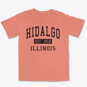 Hidalgo Illinois Classic Established Premium Heavyweight T-shirt